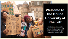 Graphic on the home page of the OUL