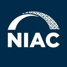 NIAC initials on dark blue background